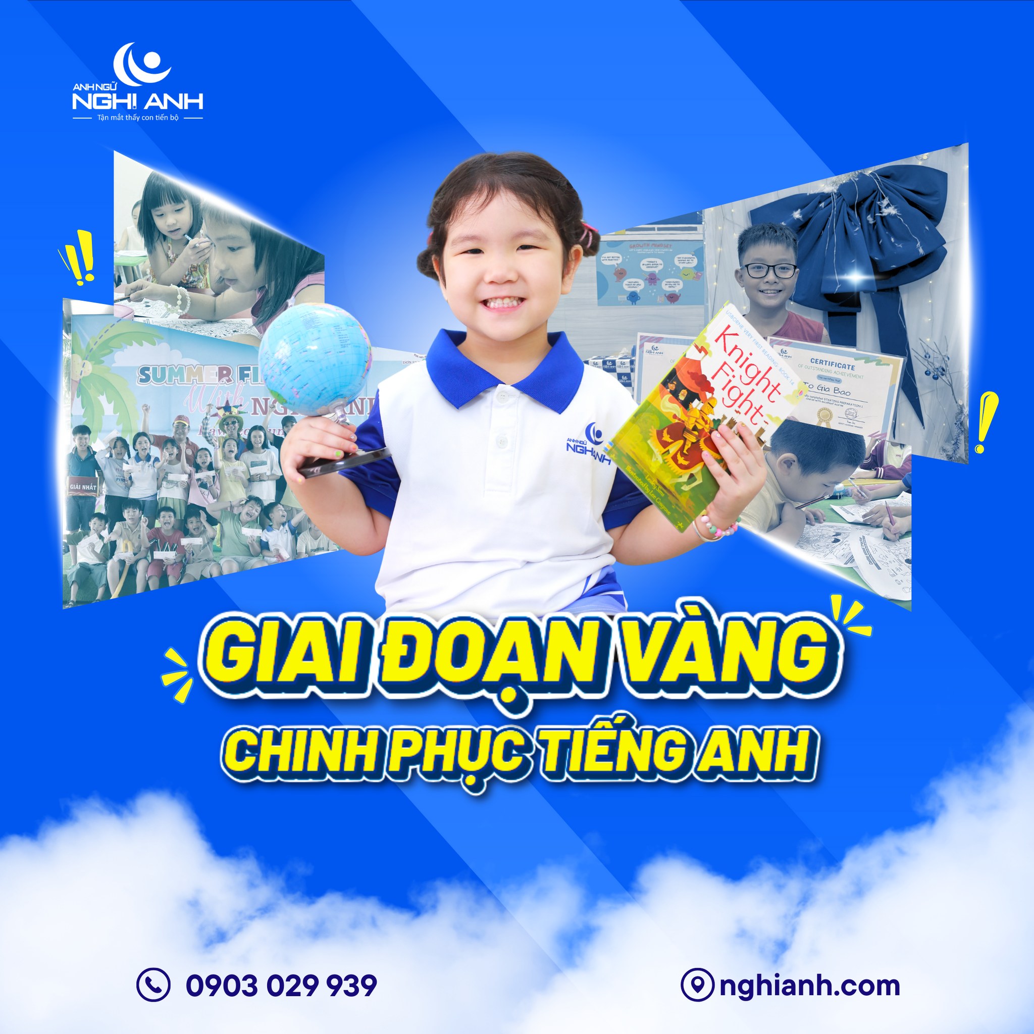 "Chờ con giỏi tiếng Việt rồi mới học tiếng Anh? Có thể bạn đã bỏ lỡ giai đoạn vàng chinh phục tiếng Anh của trẻ!”